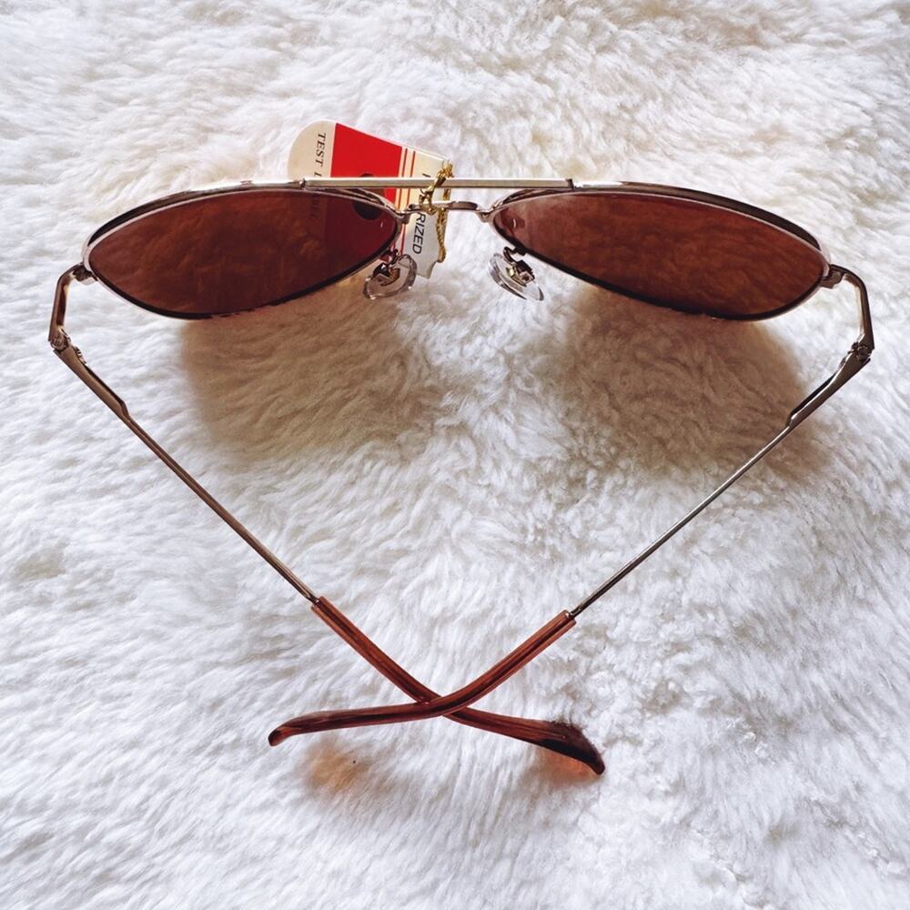 Zuri Orange Polarized Mirrored Sunglasses - Picture 13 of 15